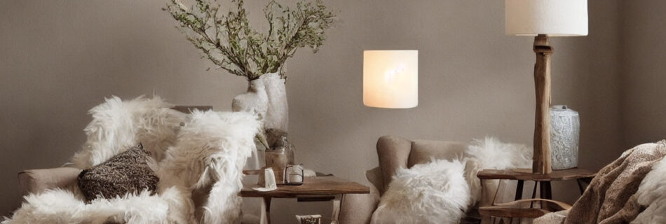 Skab en hyggelig stemning med en fjerlampe fra Umage